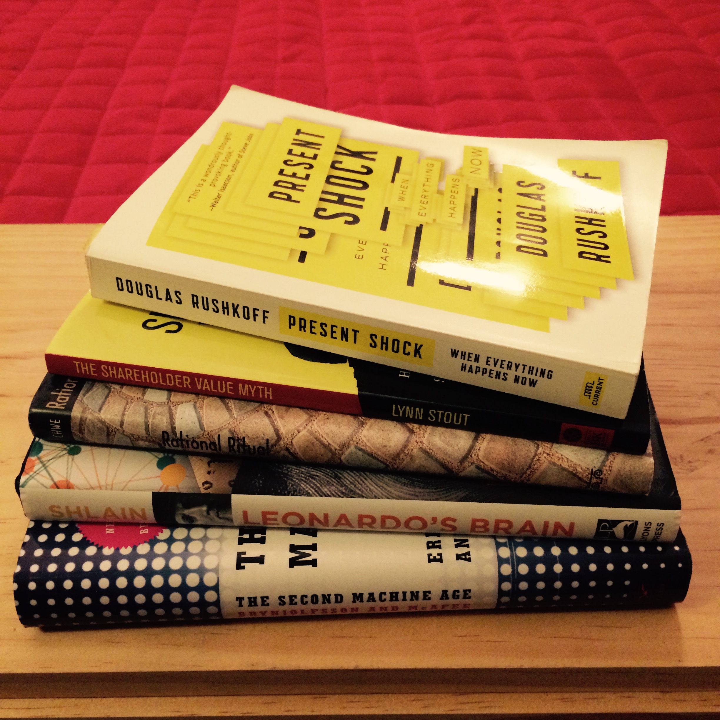 Summer Reading Recap 2015 – Vinny Tafuro
